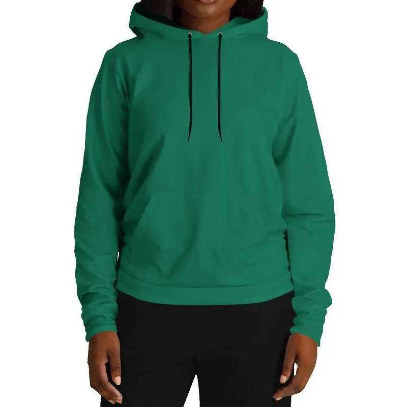 Medium Green Hoodie | Unisex | with PLUS sizes | C100M0Y75K45