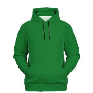 Medium Green Hoodie | Unisex | with PLUS sizes | C75M0Y100K45