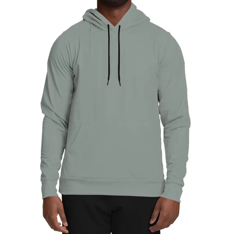 Medium Muted Green Gray Hoodie | Unisex | with PLUS sizes | C10M0Y10K45