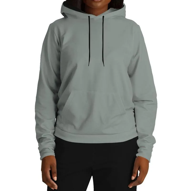 Medium Muted Green Gray Hoodie | Unisex | with PLUS sizes | C10M0Y10K45