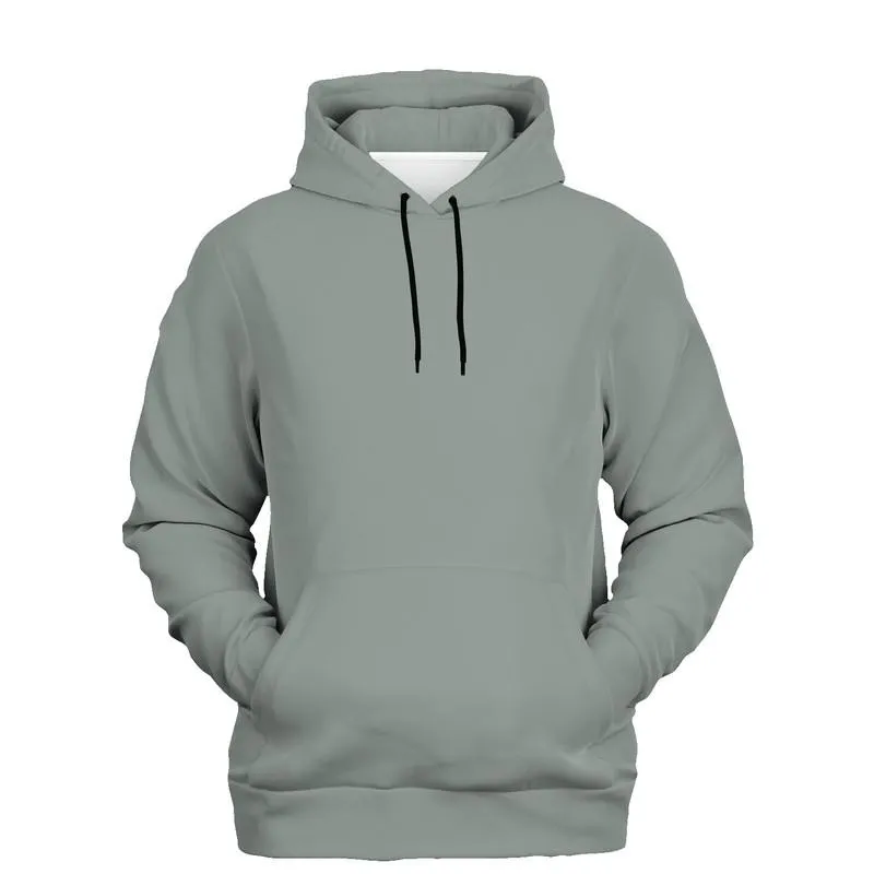 Medium Muted Green Gray Hoodie | Unisex | with PLUS sizes | C10M0Y10K45