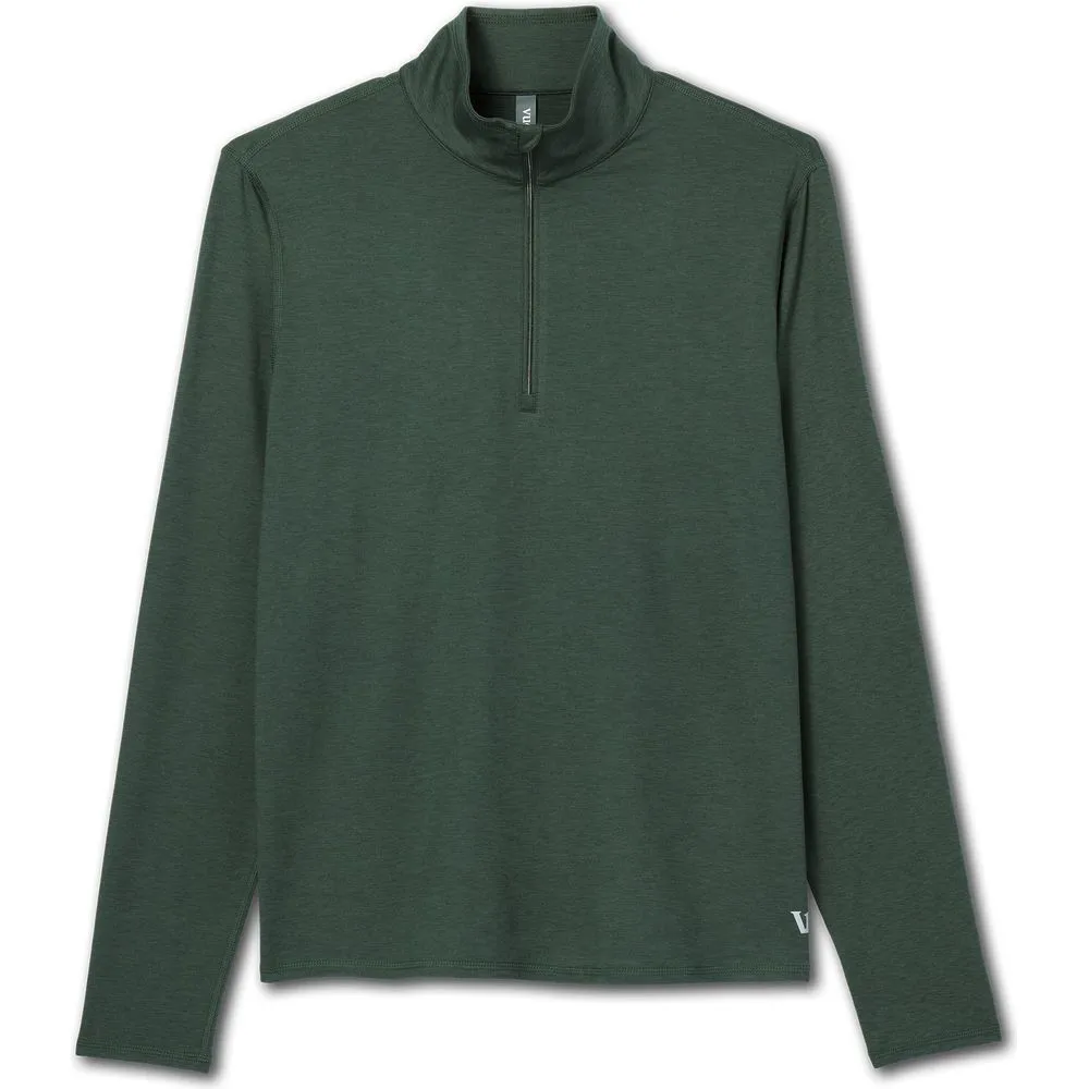 Mens Ease Performance Half Zip 2.0 - Aspen Heather