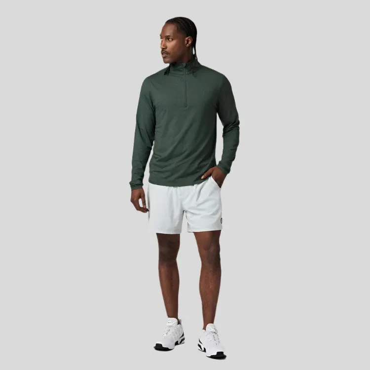 Mens Ease Performance Half Zip 2.0 - Aspen Heather