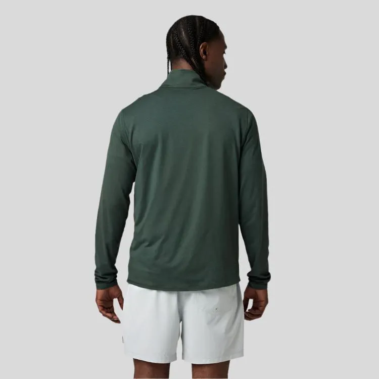 Mens Ease Performance Half Zip 2.0 - Aspen Heather
