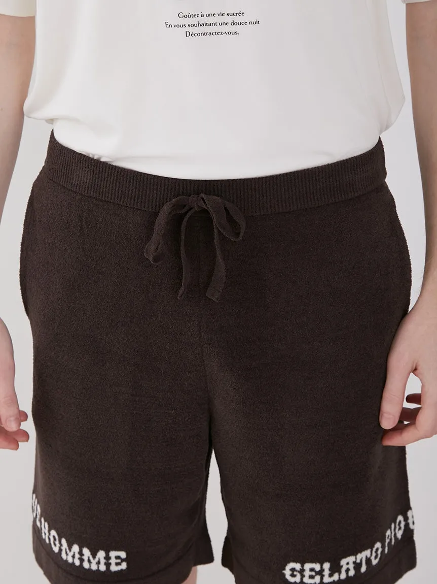Men's Logo Jacquard Lounge Shorts
