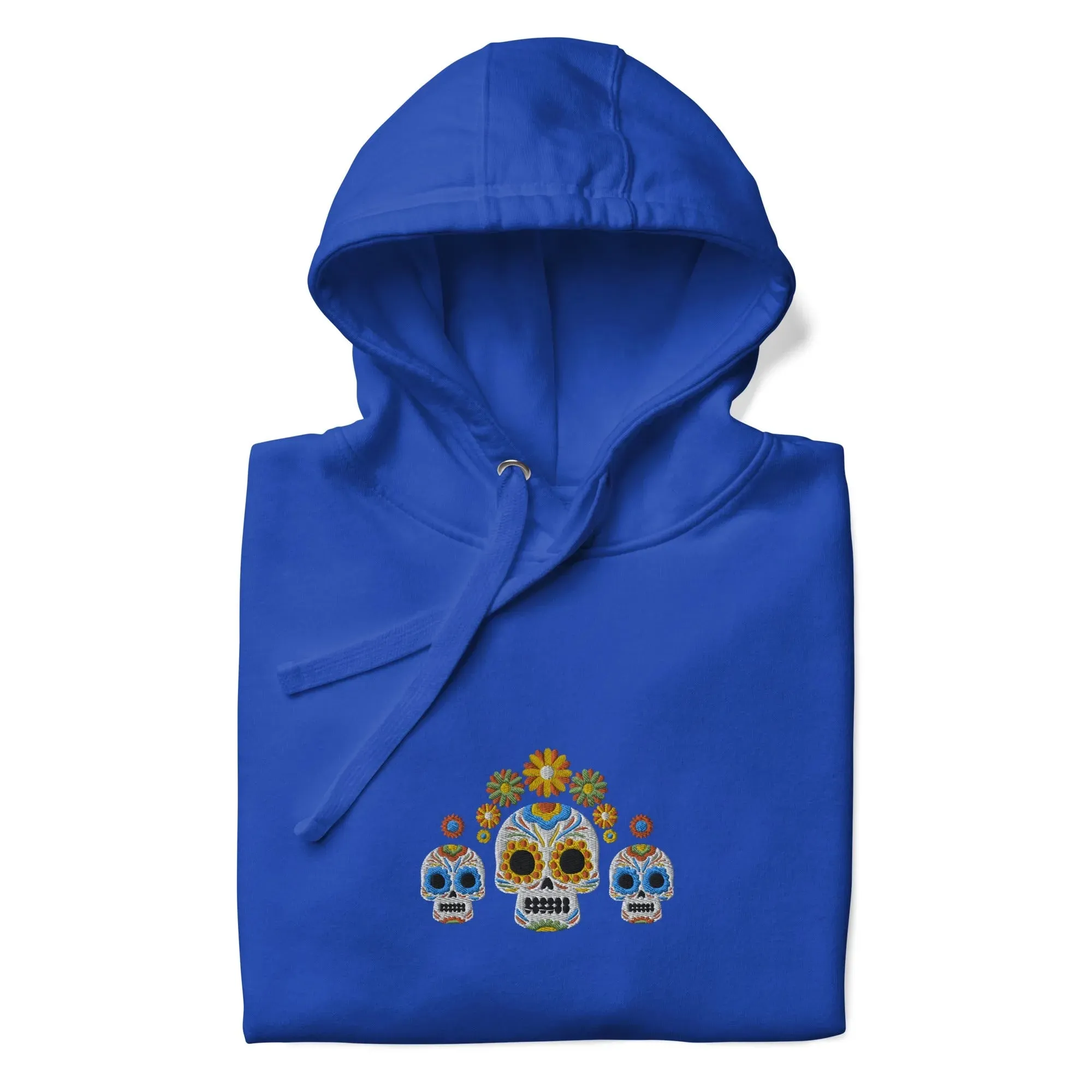 Mexican Day of the Dead Embroidered Hoodie