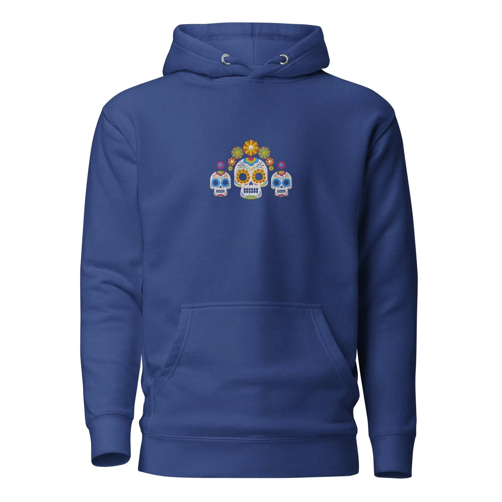 Mexican Day of the Dead Embroidered Hoodie