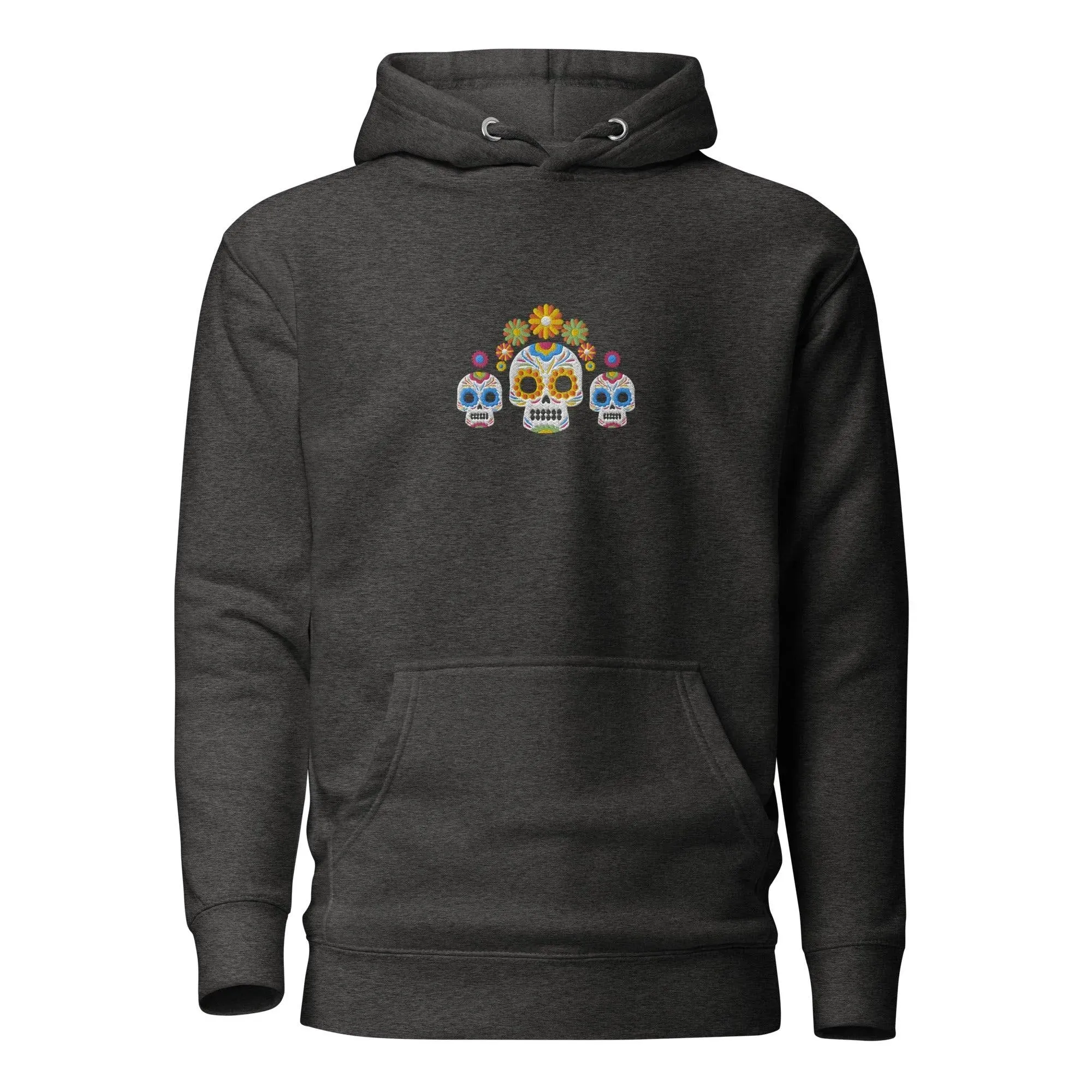 Mexican Day of the Dead Embroidered Hoodie