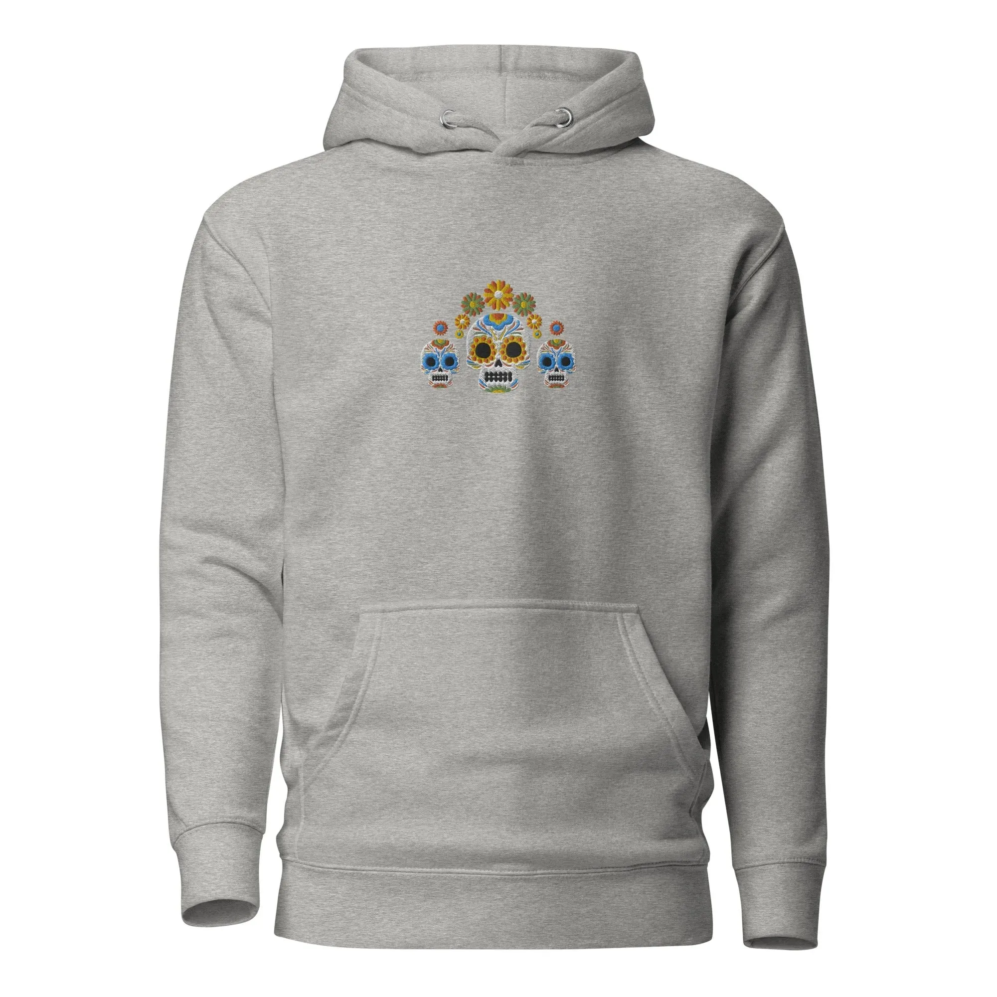 Mexican Day of the Dead Embroidered Hoodie