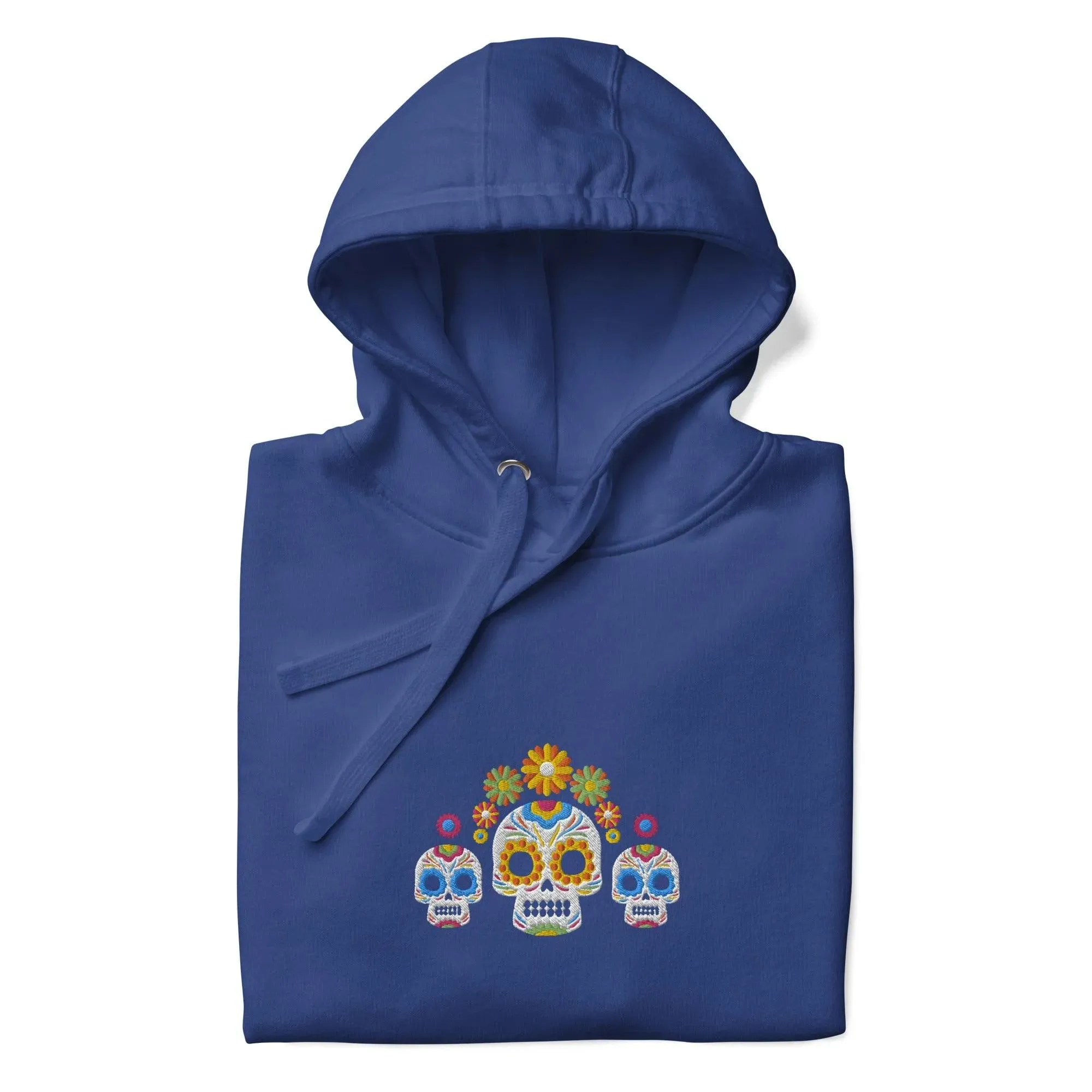 Mexican Day of the Dead Embroidered Hoodie