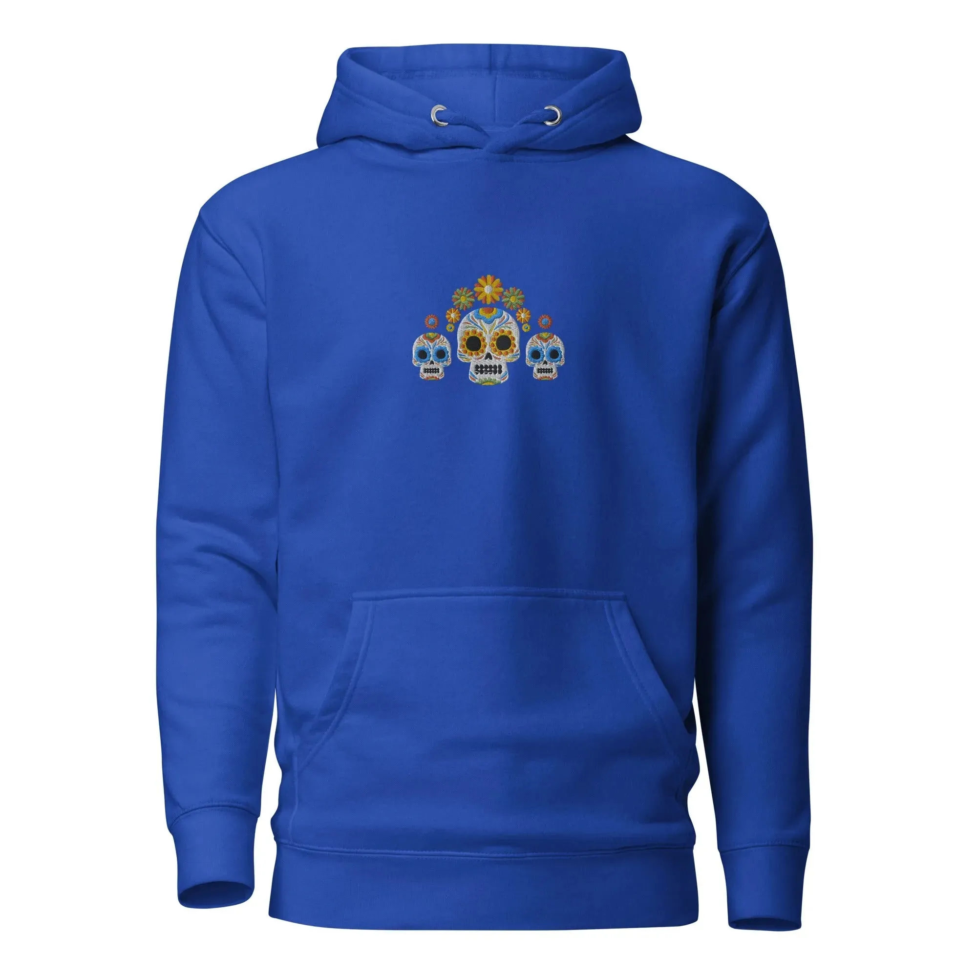 Mexican Day of the Dead Embroidered Hoodie