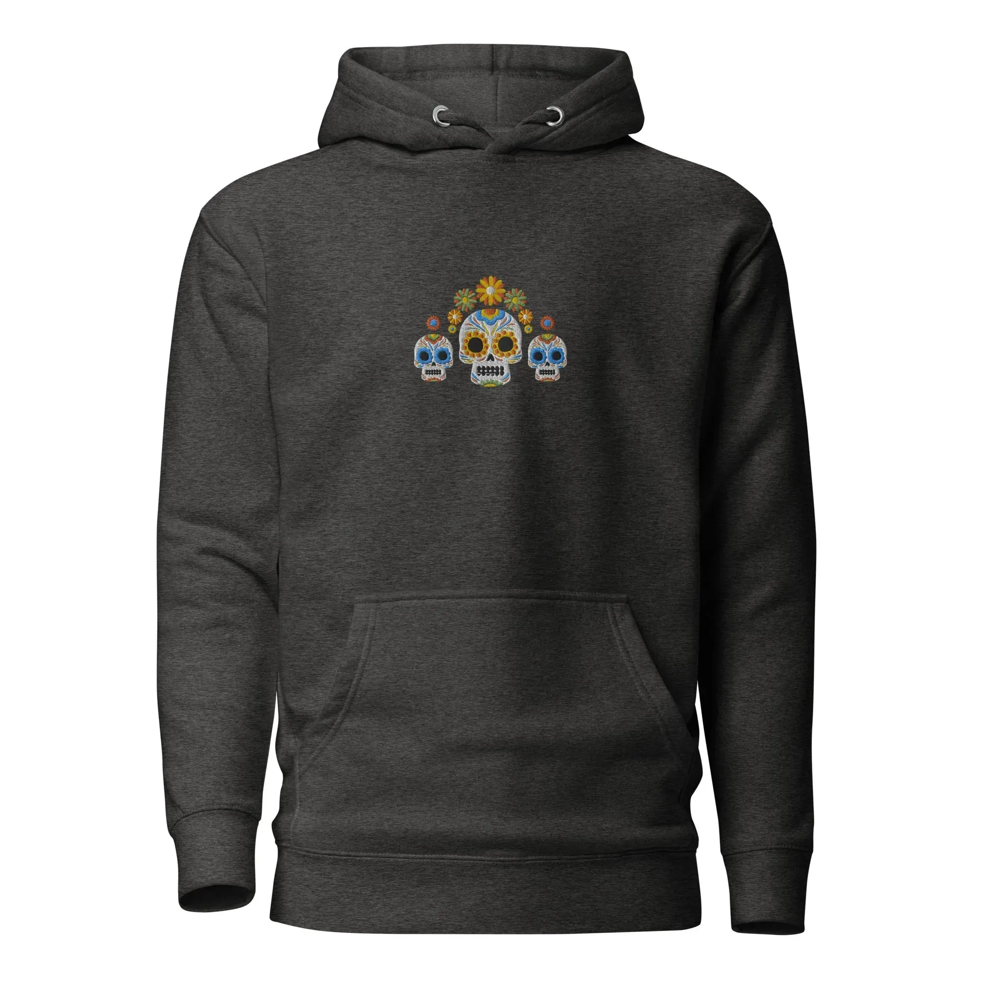 Mexican Day of the Dead Embroidered Hoodie