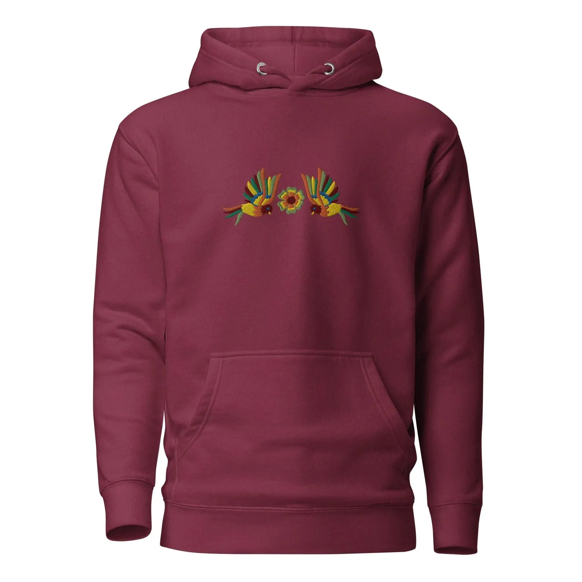 Mexican Otomi Embroidered Hoodie