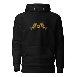 Mexican Otomi Embroidered Hoodie