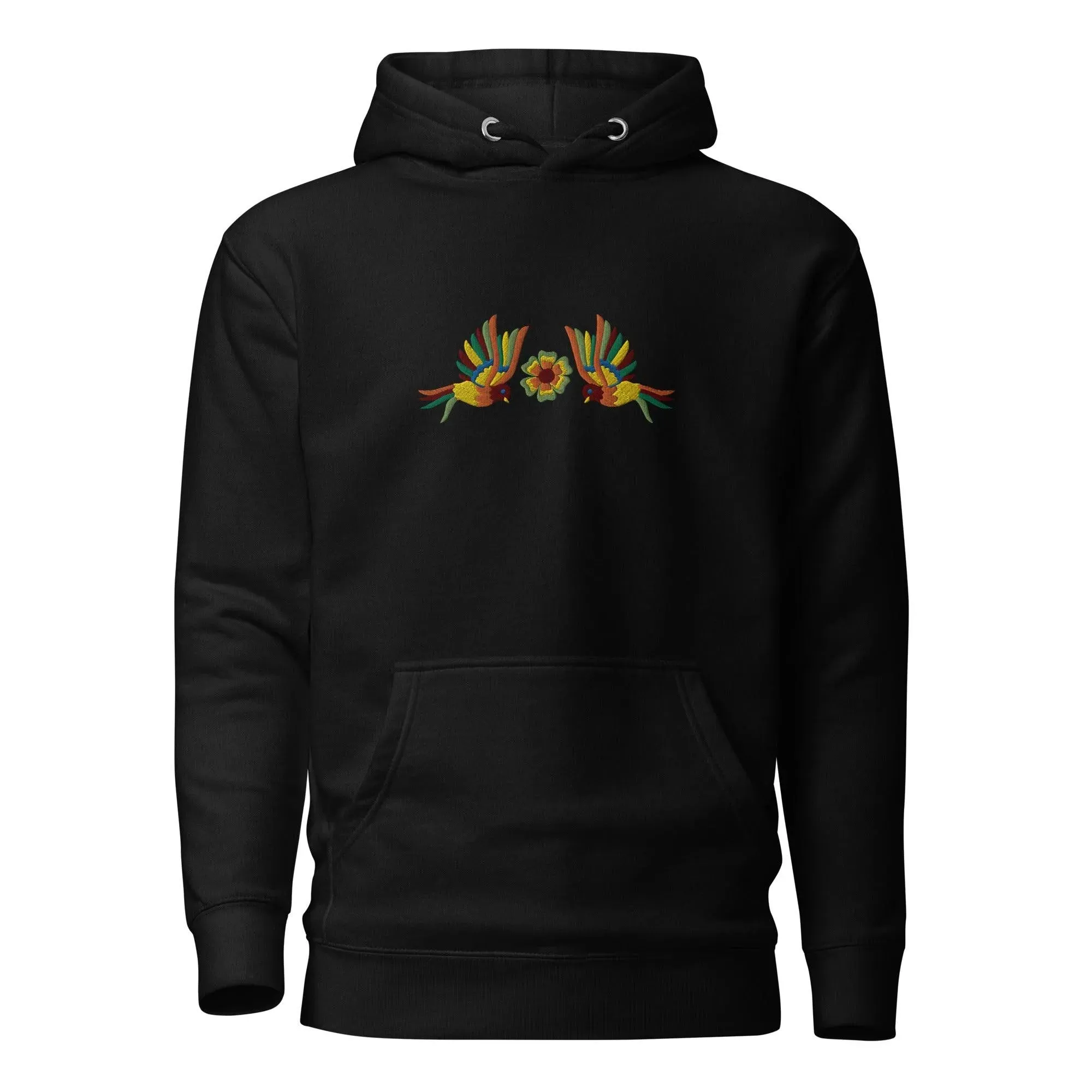 Mexican Otomi Embroidered Hoodie