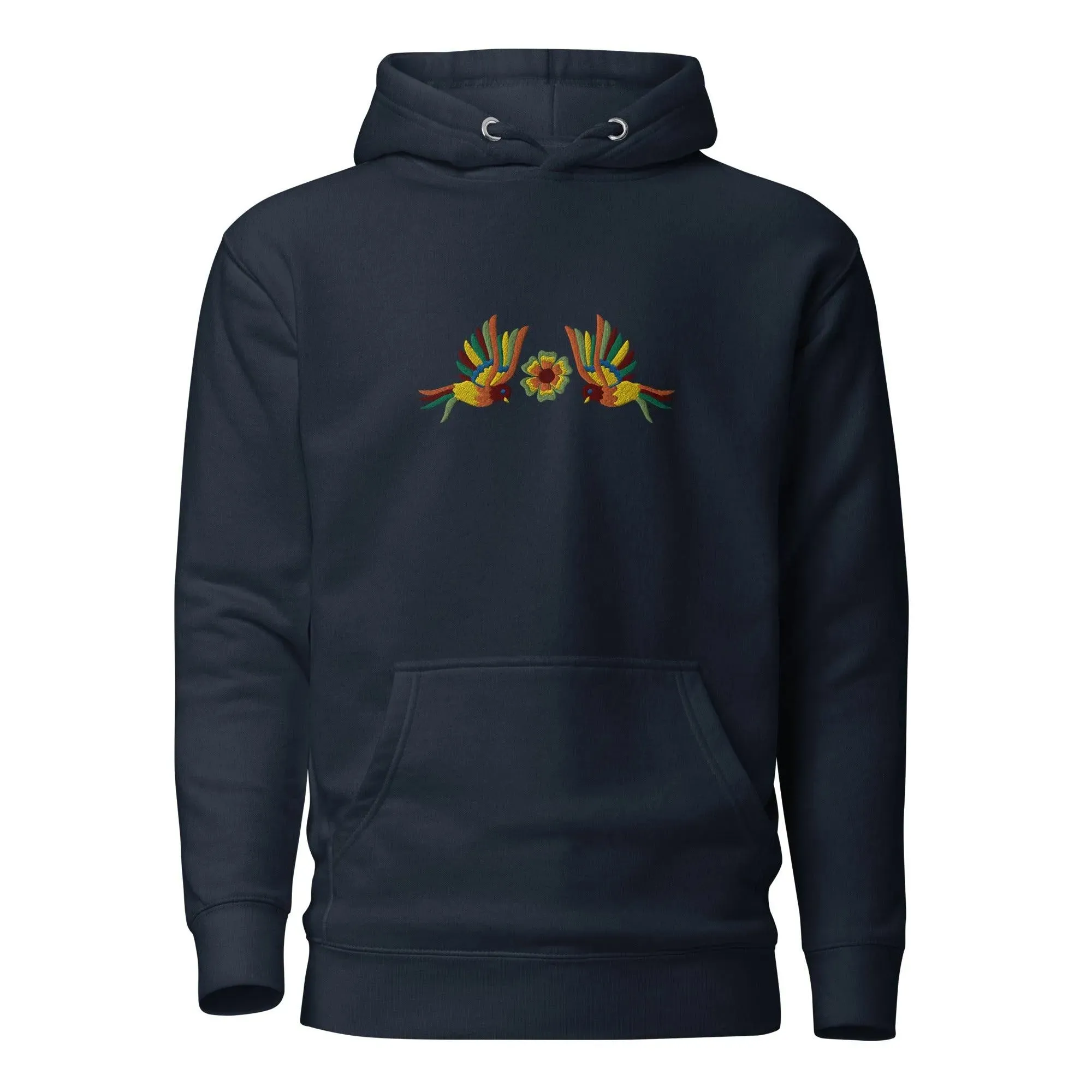 Mexican Otomi Embroidered Hoodie