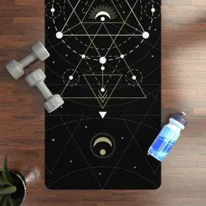 MYSTIC SACRED GEOMETRIC PRINTED YOGA MAT