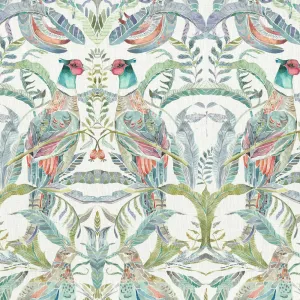 Netherton Printed Cotton Fabric (By The Metre) Pomegranate