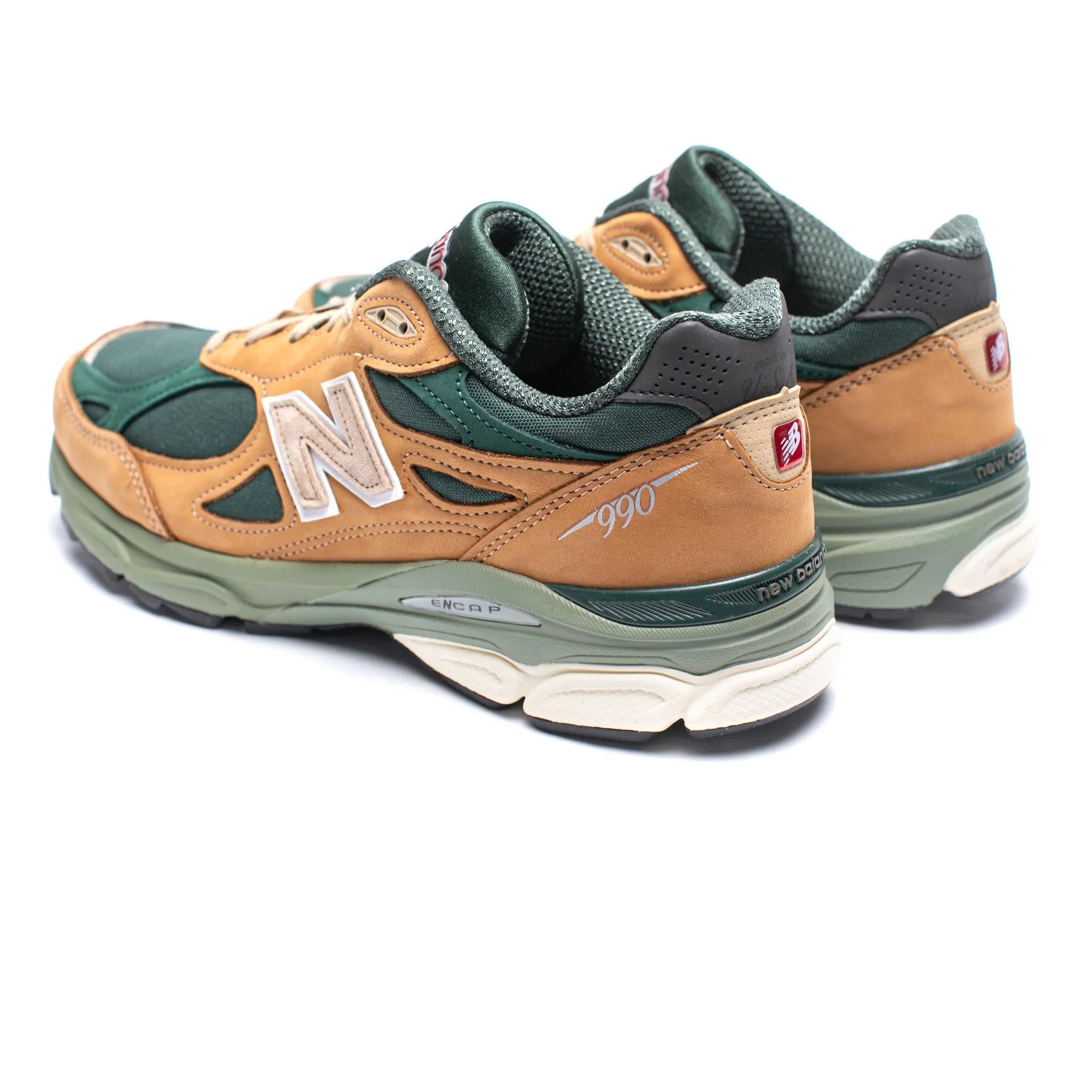 New Balance Teddy Santis 'Made in USA' M990WG3 Tan/Green