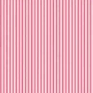 Picnic Florals - Stripes Pink