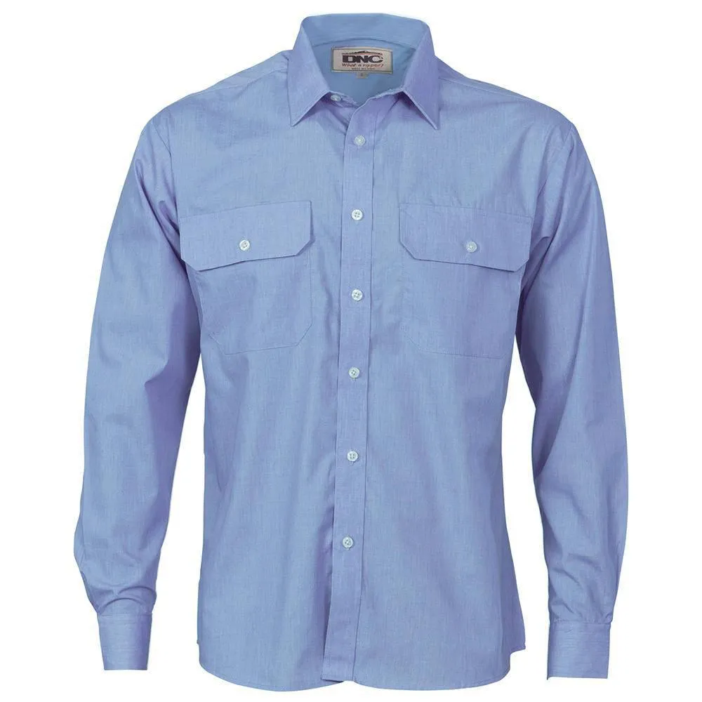 Polyester Cotton Long Sleeve Shirt