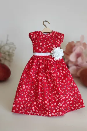 Provence red dress