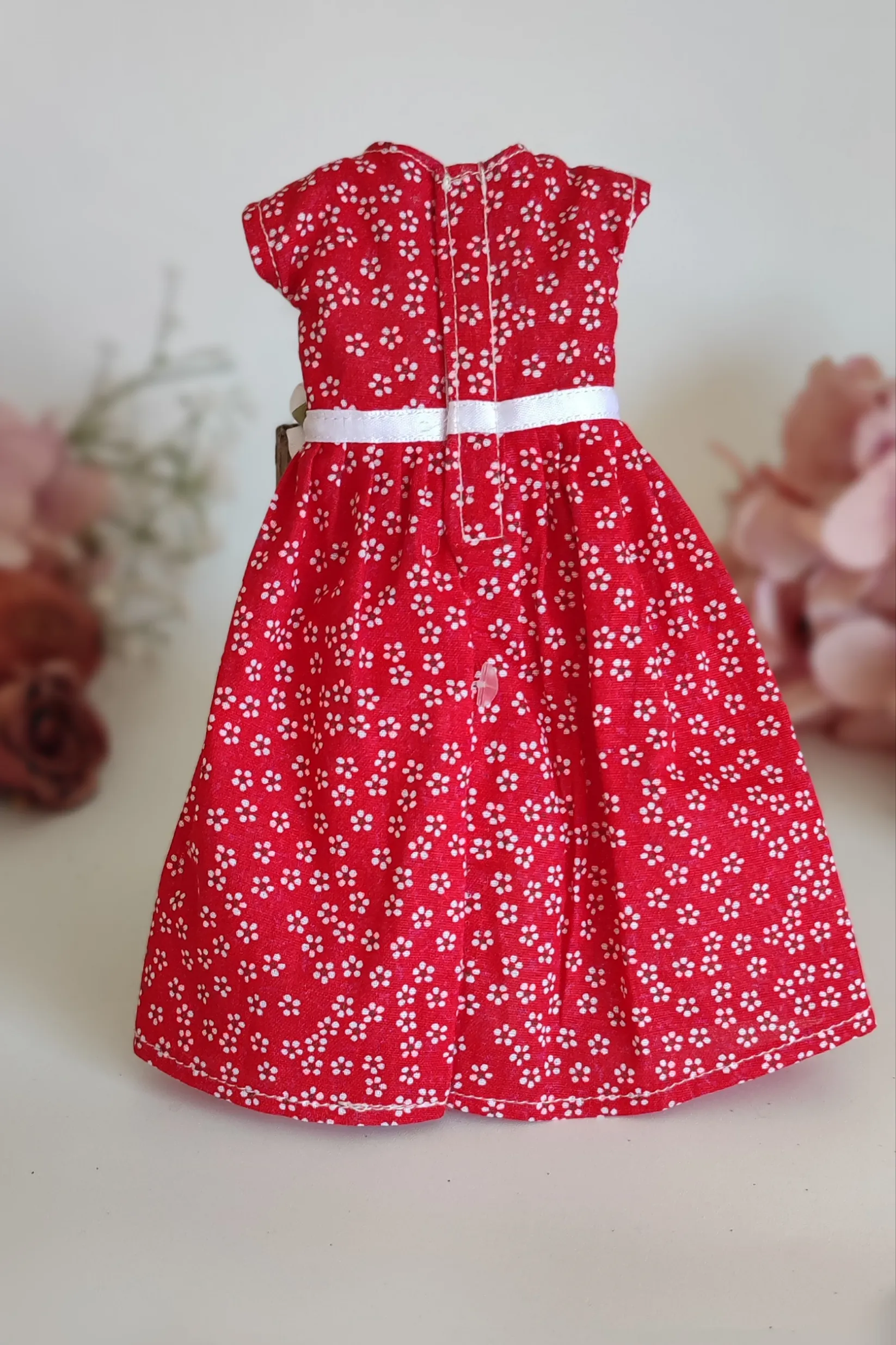 Provence red dress