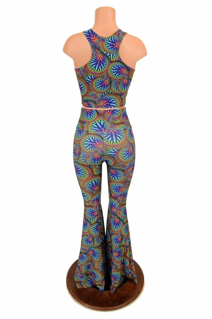 Radioactive Print Spandex Fabric