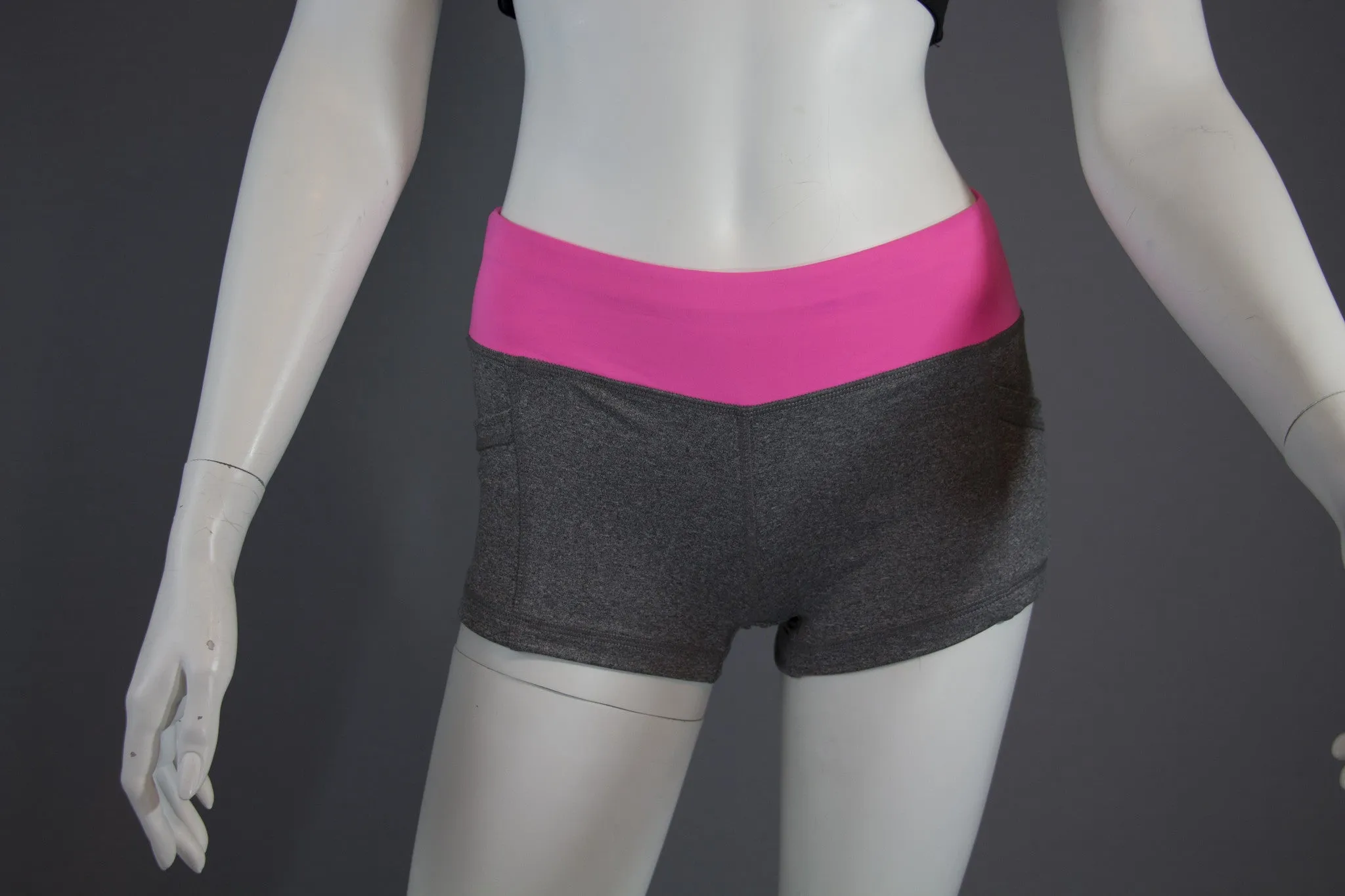 Resolve Sport Compression Short Womens Grey/Pink