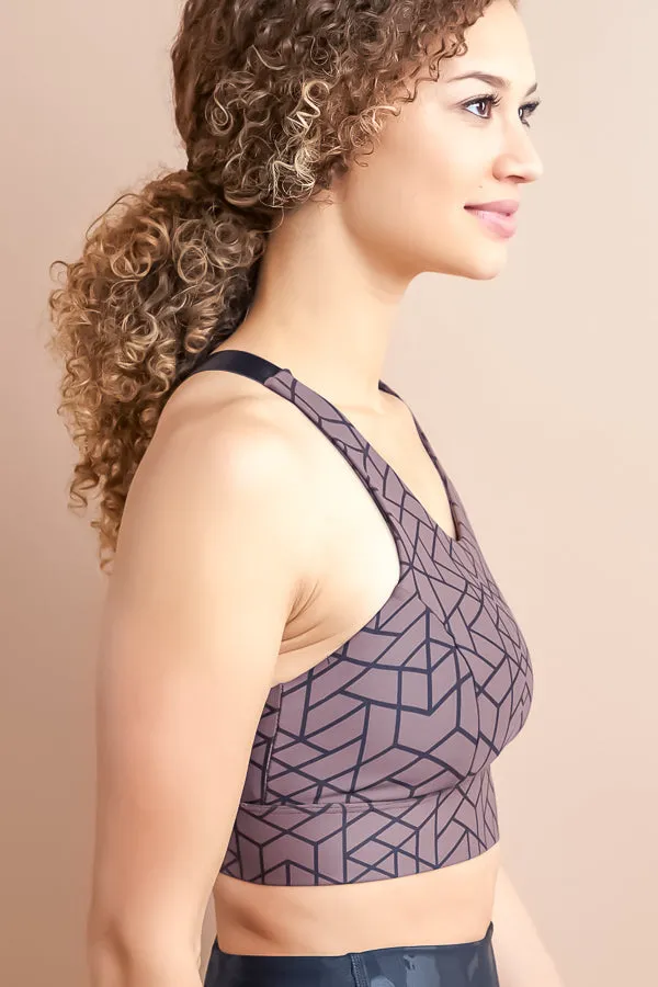 Savvi Geo Sports Bra