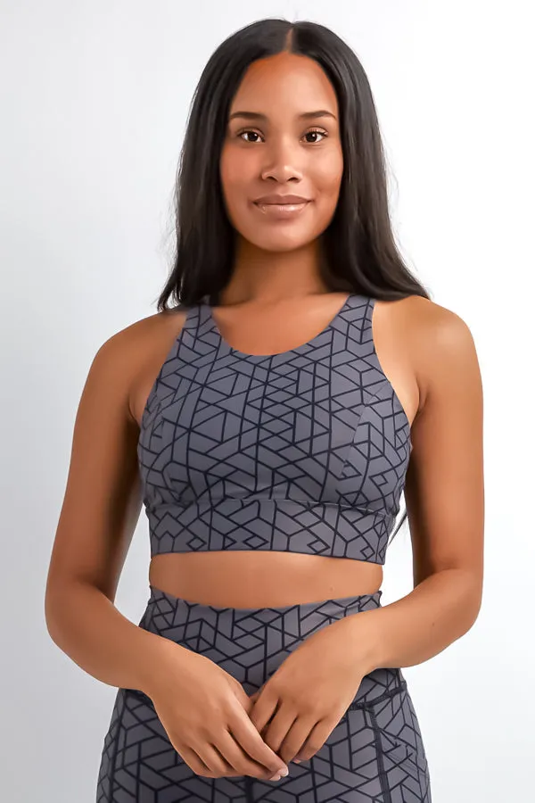 Savvi Geo Sports Bra