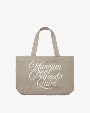 Scribe Tote Bag Taupe