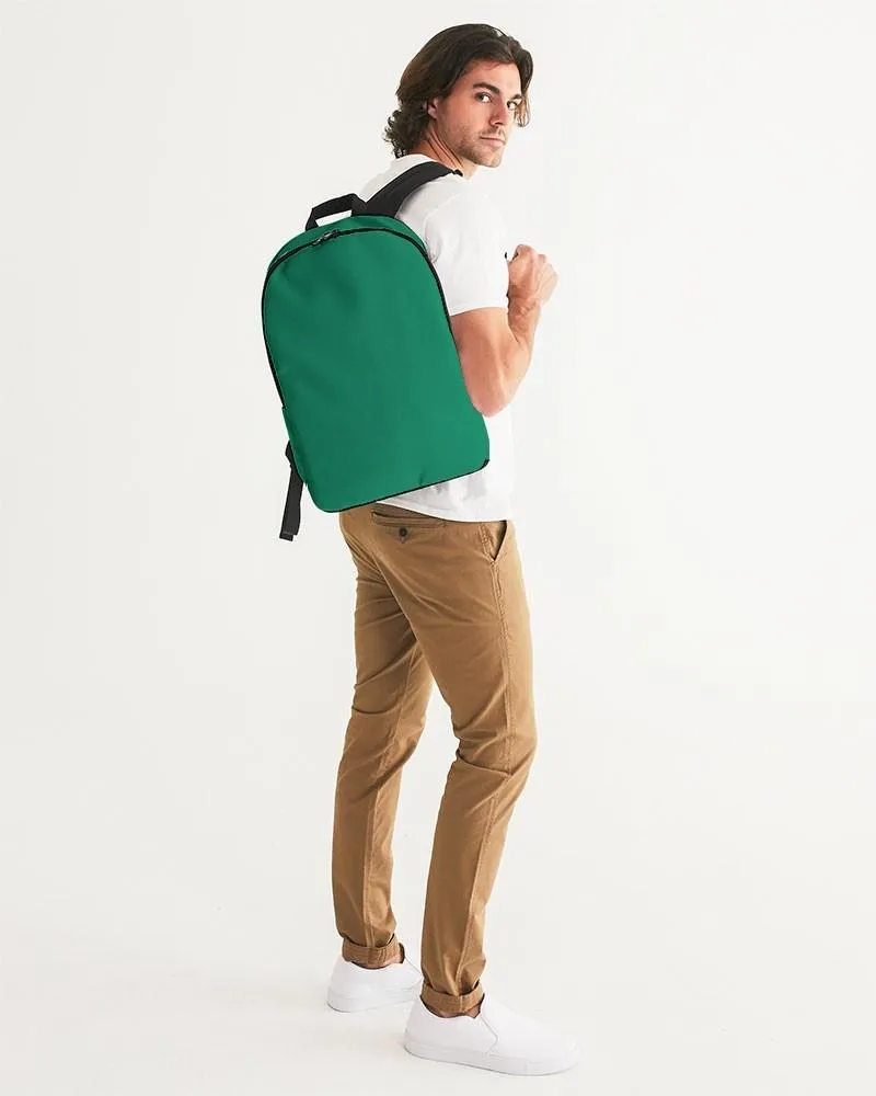 Shaded Green Waterproof Backpack | C100M0Y75K30