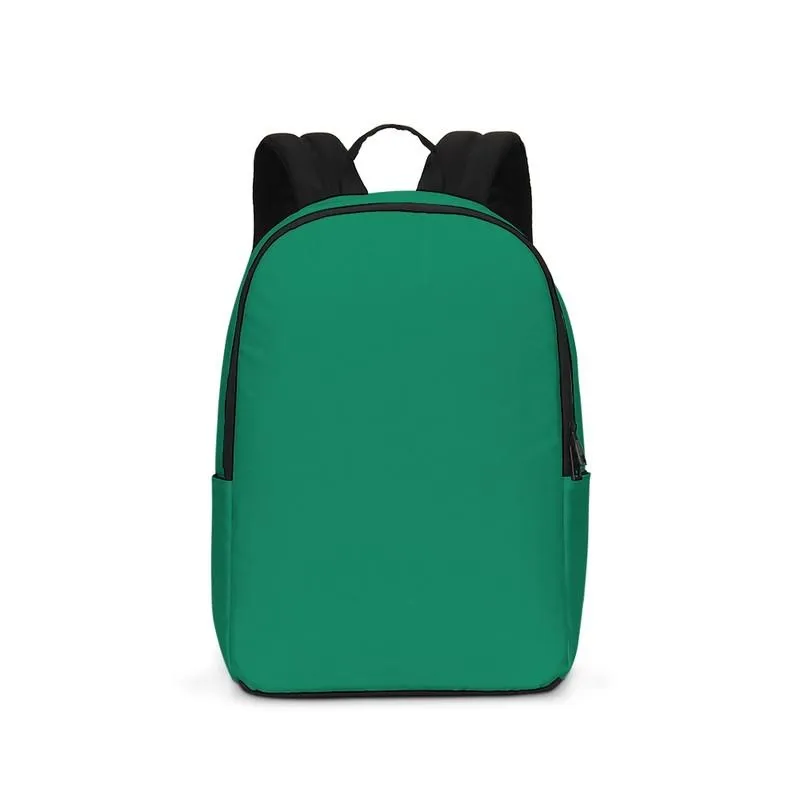 Shaded Green Waterproof Backpack | C100M0Y75K30