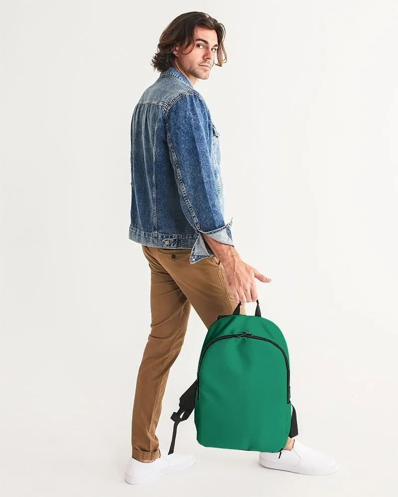 Shaded Green Waterproof Backpack | C100M0Y75K30