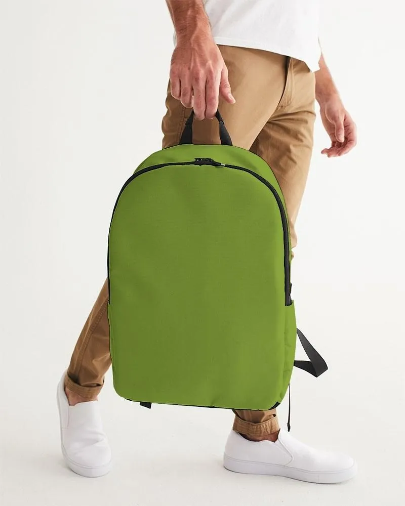 Shaded Warm Green Waterproof Backpack | C38M0Y100K30