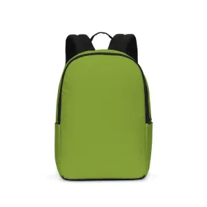Shaded Warm Green Waterproof Backpack | C38M0Y100K30