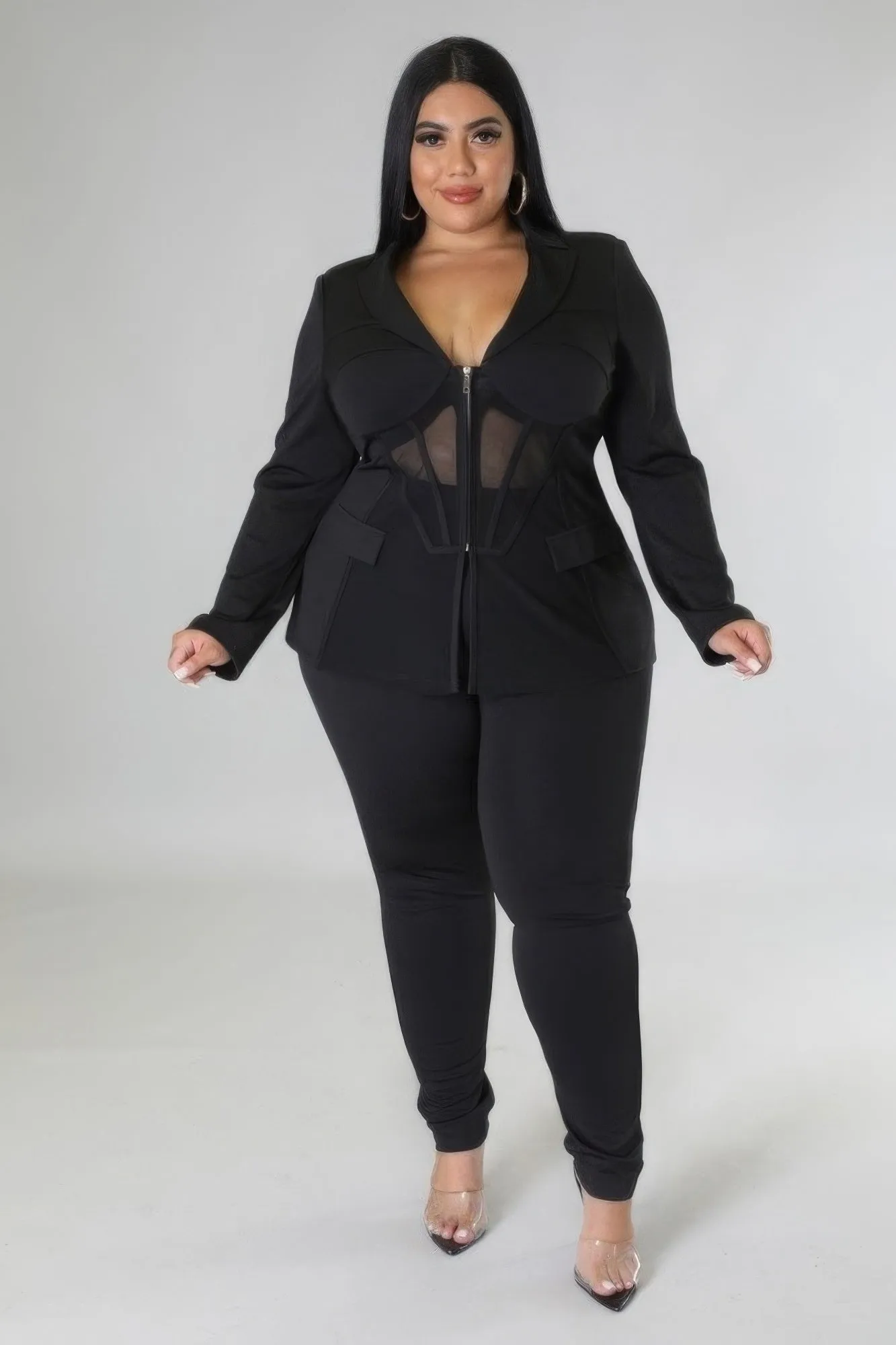 Sheer Timeless Two Piece Business Set