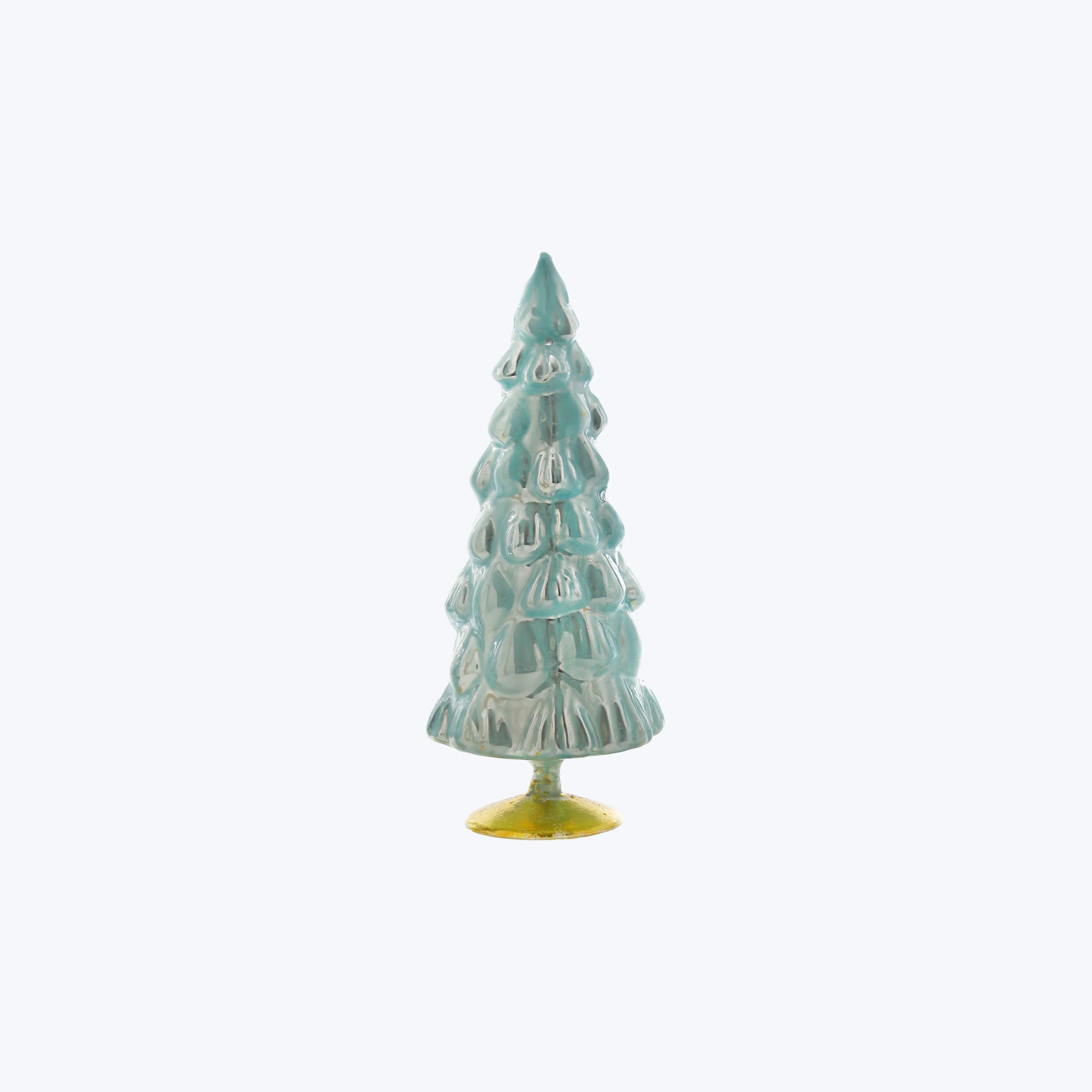 Small Snowfall Hue Glass Tree