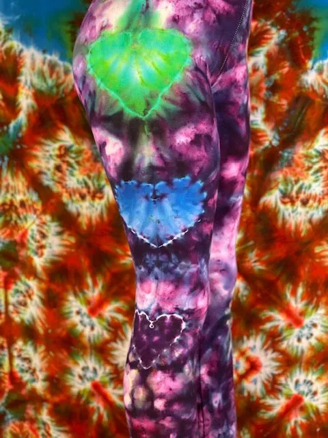 Small Sunshine Tiedye Yoga Pant #3