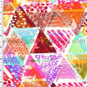 SP-NP2609 Salerno Neon Nylon Spandex Digitally Wet Print