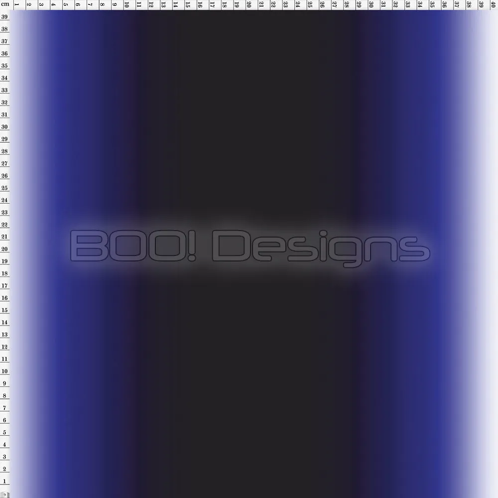 Spandex Ombre White Royal Black