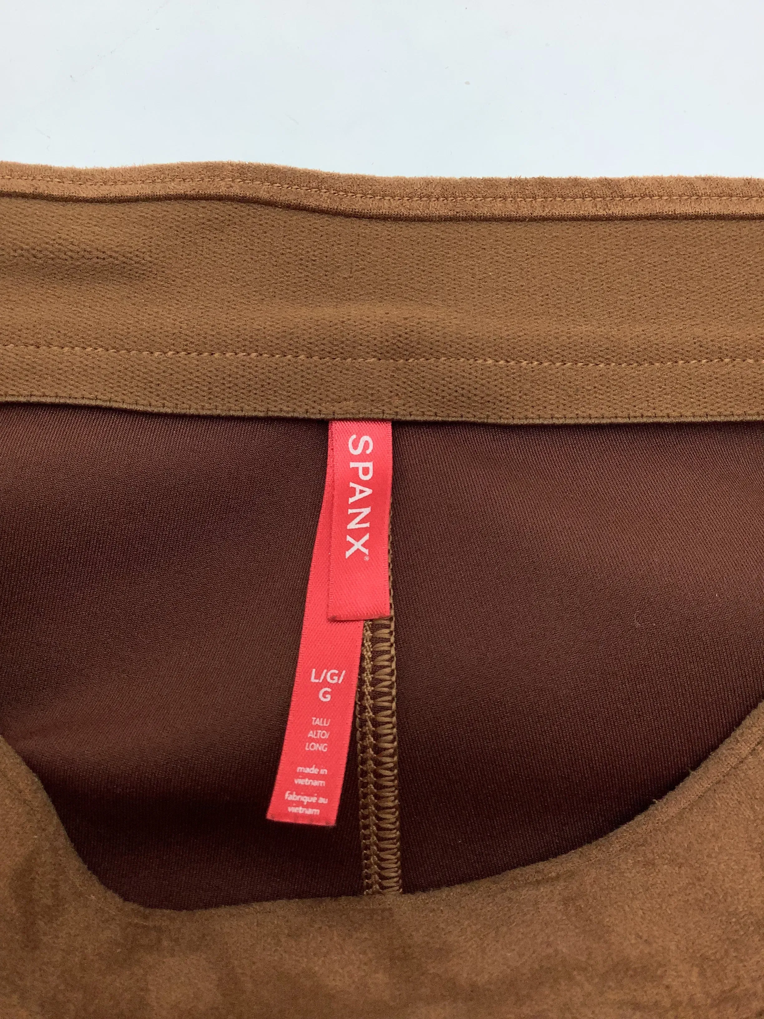 Spanx Pant Faux Suede Size: L