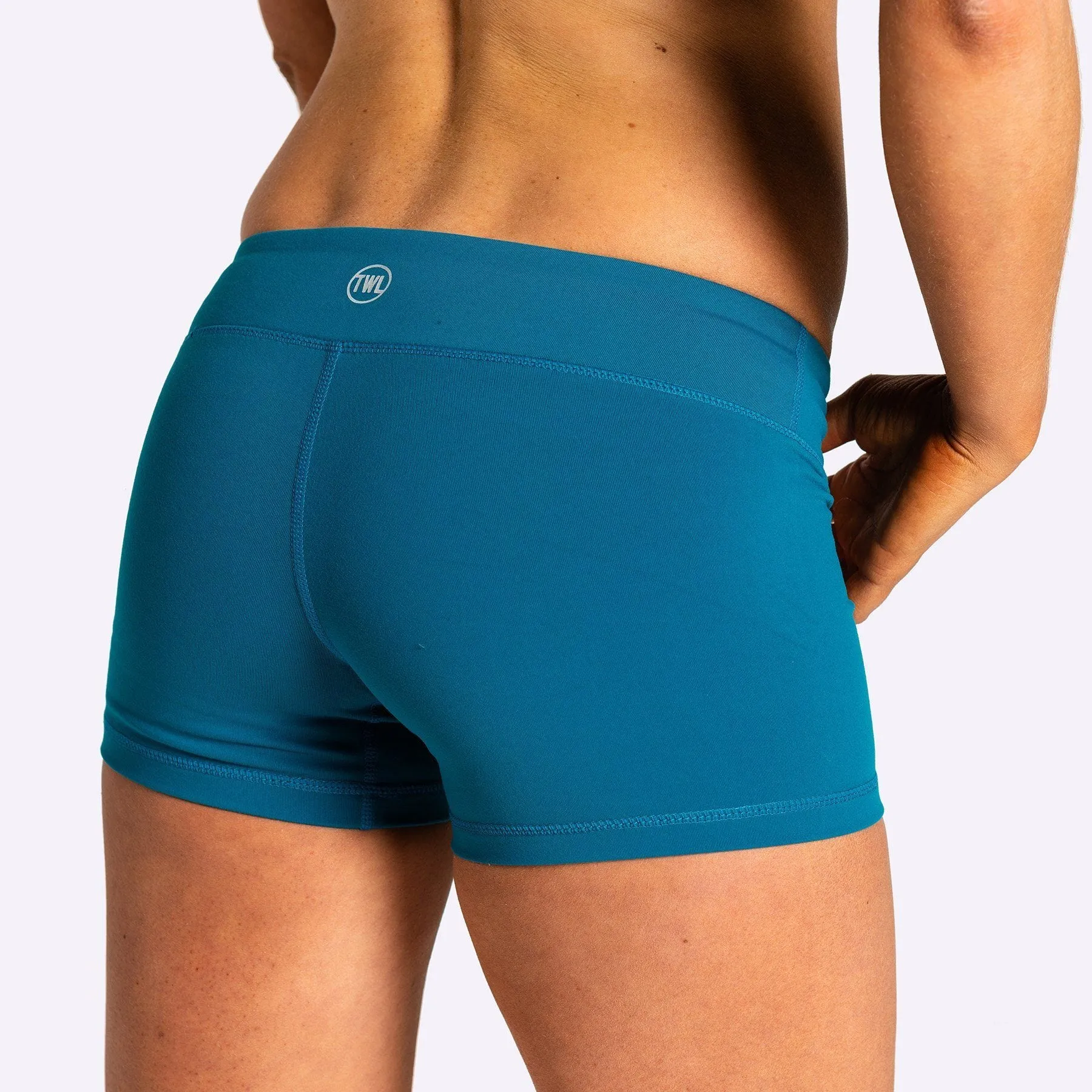 The WOD Life - Women's Balance Shorts - Teal