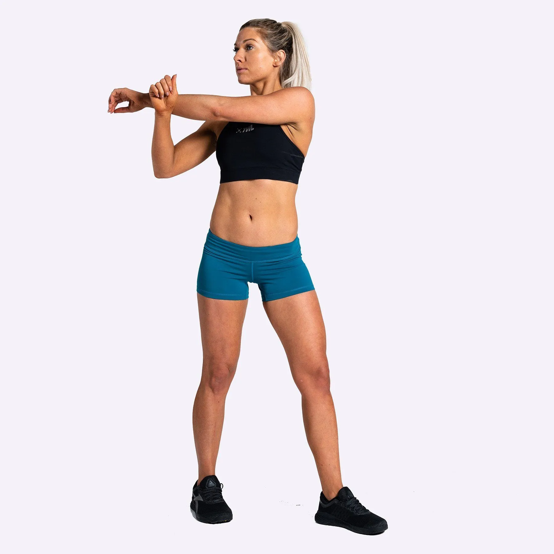 The WOD Life - Women's Balance Shorts - Teal