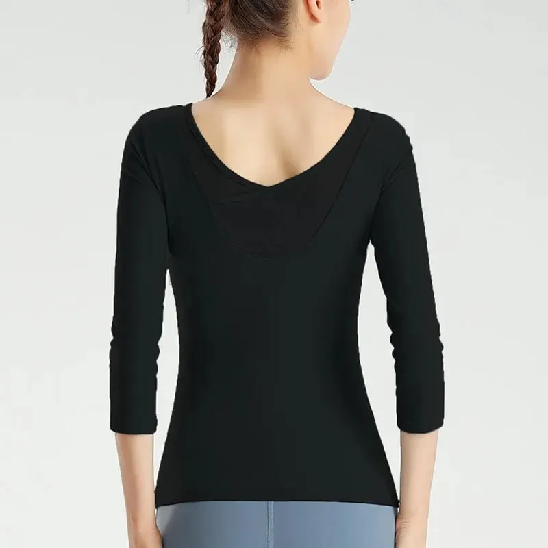 Tranquil Trio Mesh-Back Yoga Tops