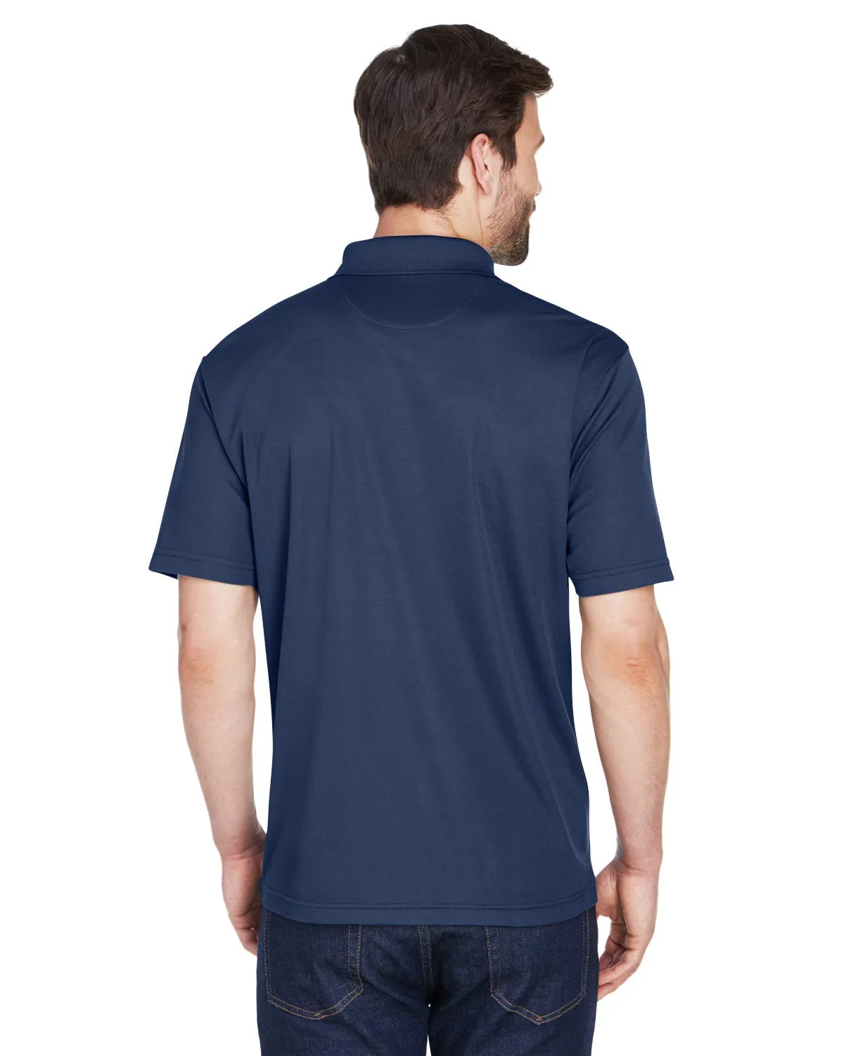 UltraClub 8210T Men's Tall Cool & Dry Mesh Piqu Polo
