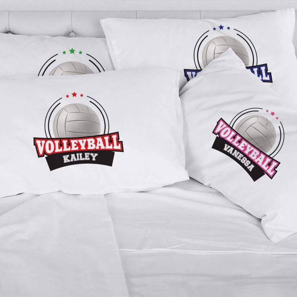 Volleyball Personalized Sports Sleeping Pillowcase