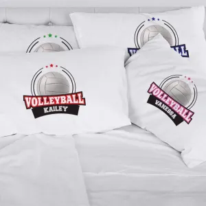 Volleyball Personalized Sports Sleeping Pillowcase