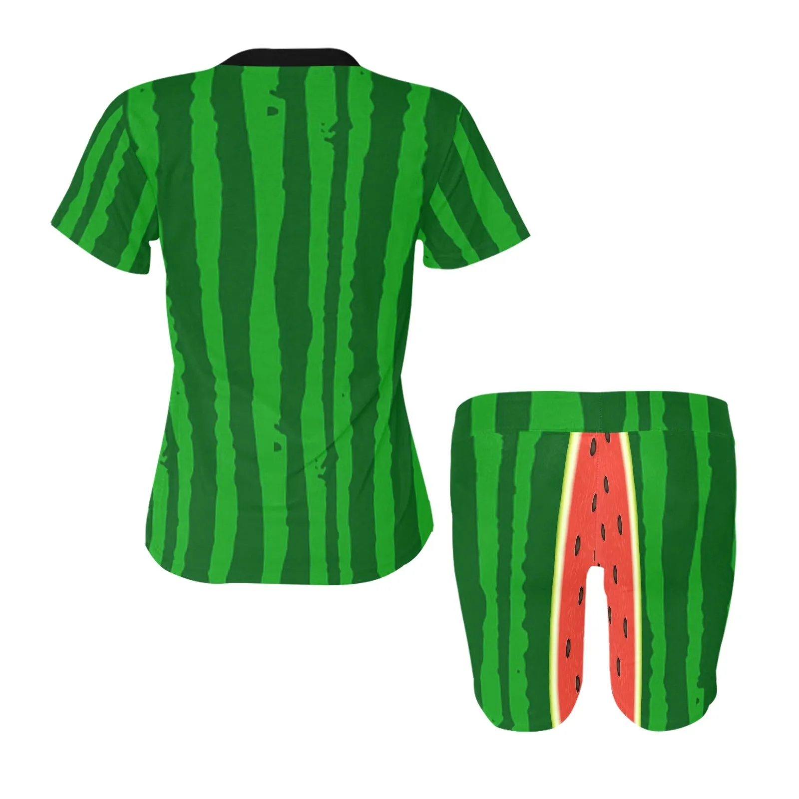 WATERMELON Women's Short Yoga Set